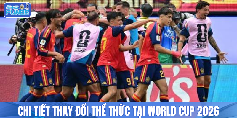 Chi tiết thay đổi thể thức tại World Cup 2026